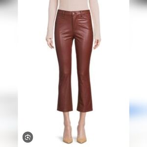 Elie Tahari Kick Flare Pants In Brown